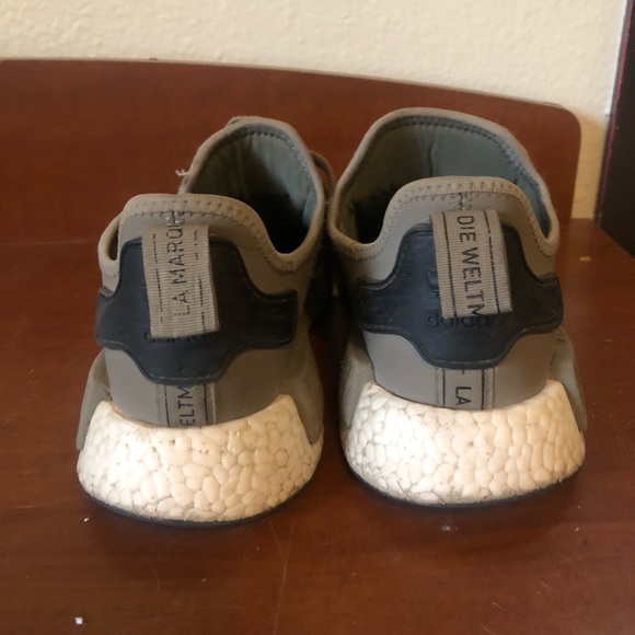 Adidas NMD Used Size 8 Green - Picture 3 of 6